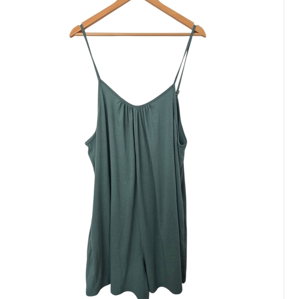Elegant Green Women's Romper Size Xxl